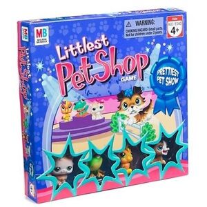 Littlest Pet Shop Board Game Prettiest Pet Show Hasbro 2007 - Complete Set